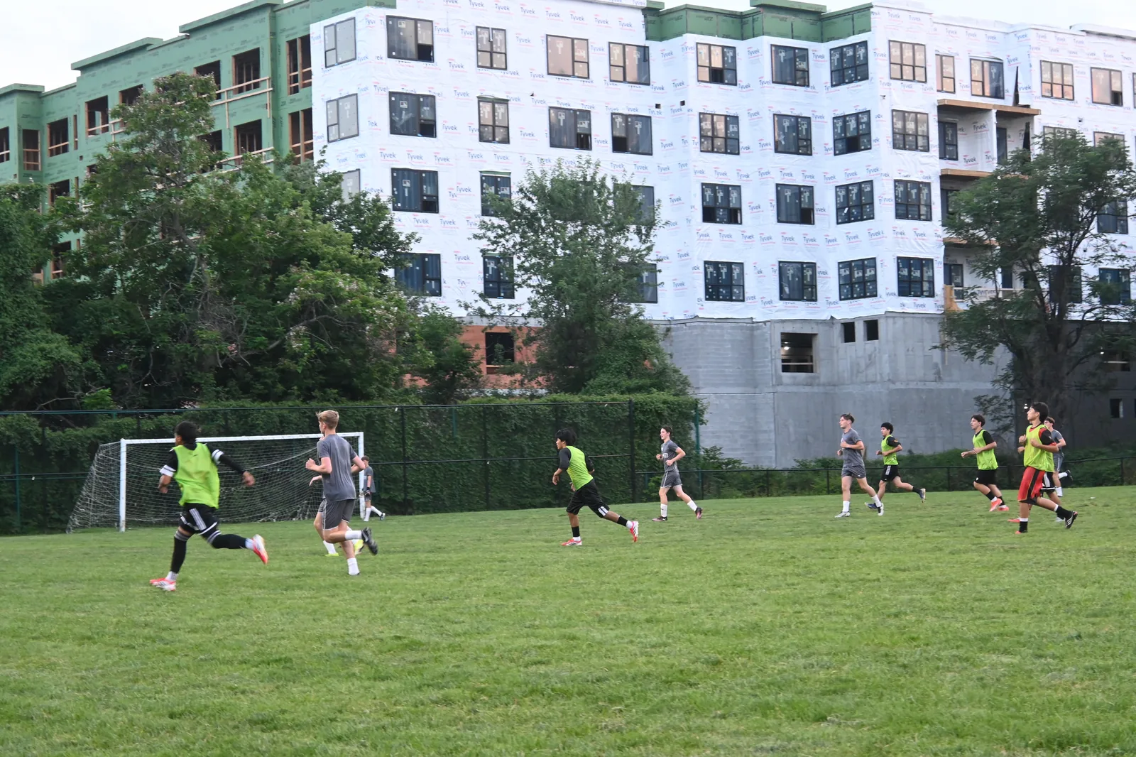 Sprint drill at Englewood