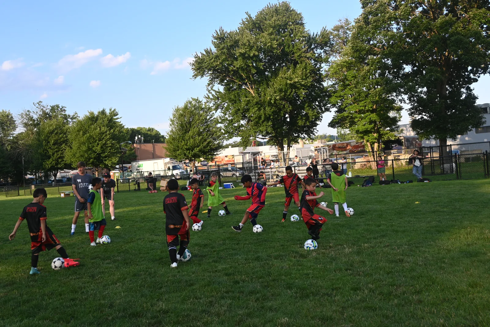 Coaching Englewood Eagles youngest age groups